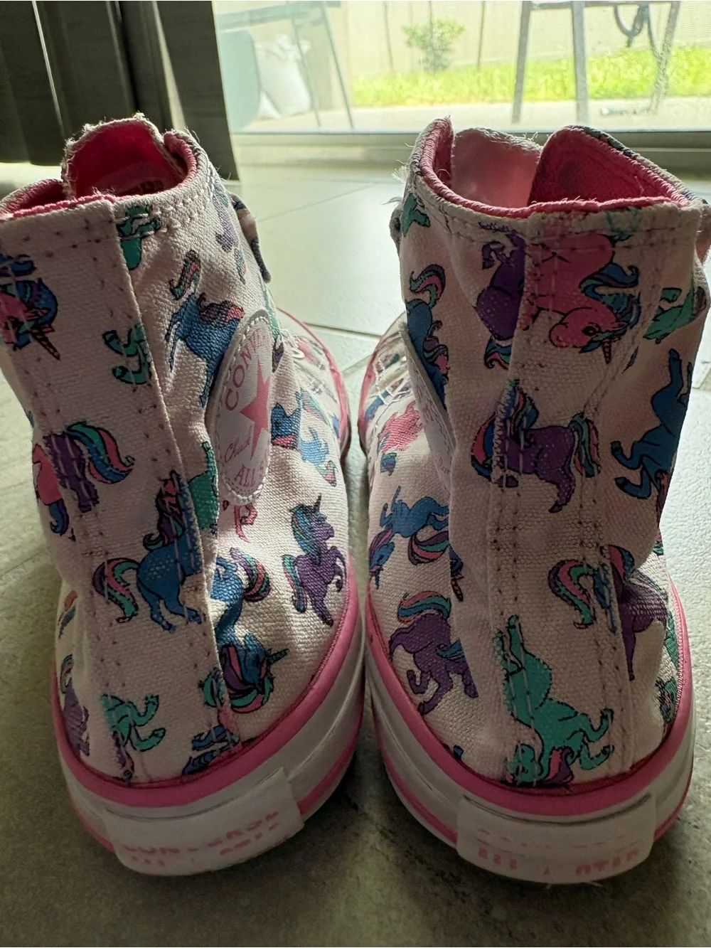 Converse  All Star 1V Hi Unicorns High-Top Sneakers – Girls Size 3